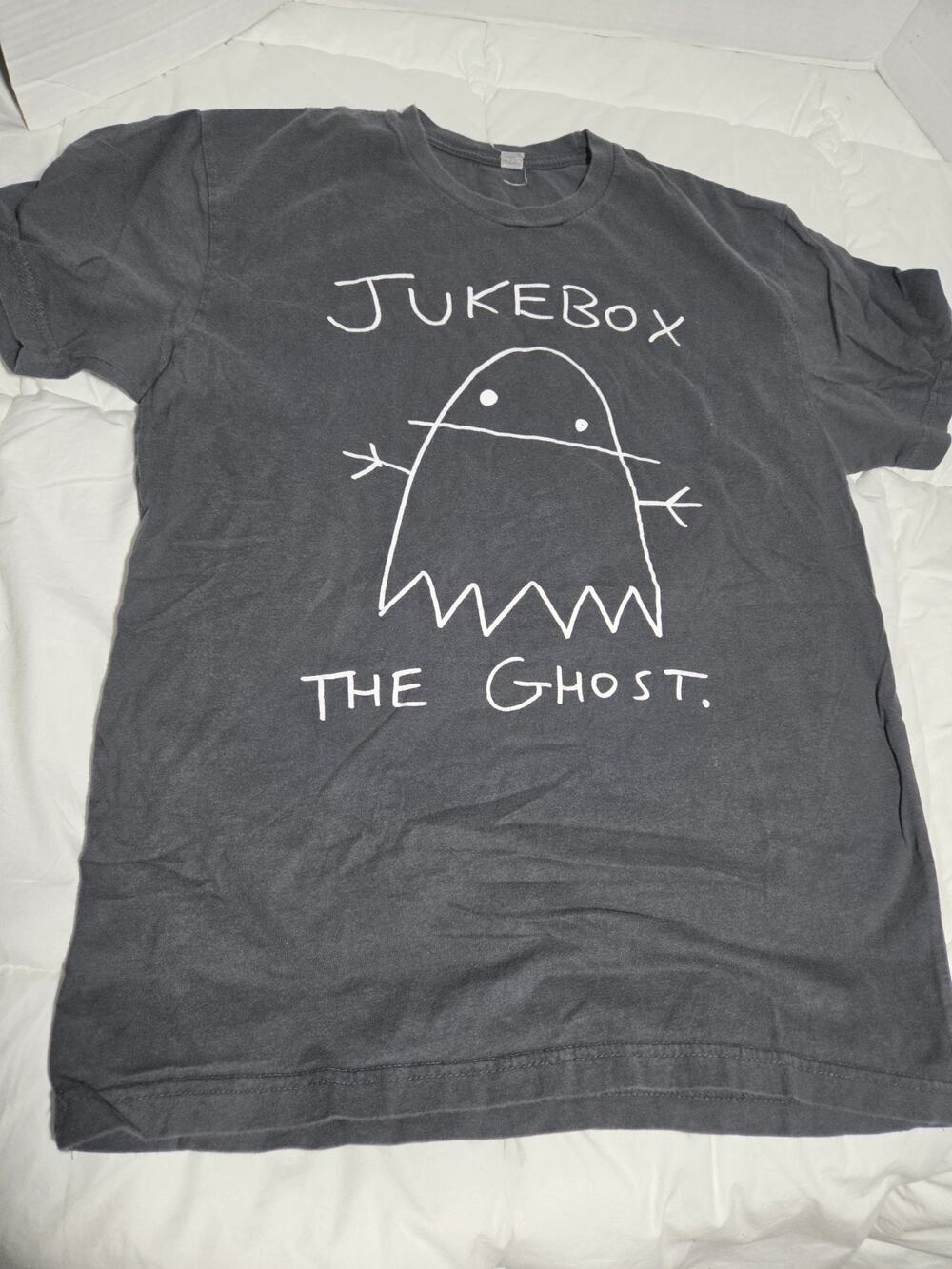 Jukebox The Ghost Tshirt Sz S Light Band Ghostie Graphic Wahs Black RARE HTF
